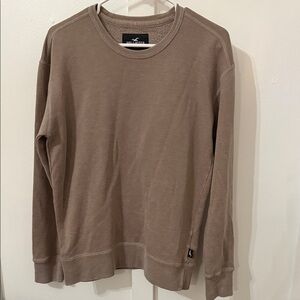 Hollister Men's Tan Sweatshirt
